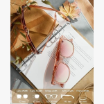 Gafas de sol polarizadas para mujer: gafas de sol polarizadas de moda con protección UV400, gafas de sol de moda - Imagen 3