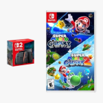Nintendo Switch 2 System with Super Mario Galaxy + Super Mario Galaxy 2 Bundle