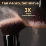 BEAKEY Juego de brochas de maquillaje, base profesional, corrector de sombra de ojos, aplicador bronceador en polvo, 2 esponjas de licuadora con estuche de papel de belleza - Imagen 2
