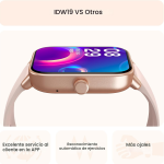 Reloj inteligente para mujer, Android y iPhone, Alexa integrado, IP68, impermeable, rastreador de actividad y actividad con llamada Bluetooth (respuesta/hace), reloj inteligente de 1.8 pulgadas con monitor de frecuencia cardíaca, SpO2/sueño, más de 100 modos deportivos - Imagen 5